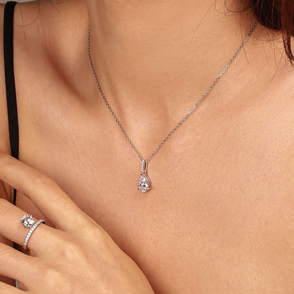 ˇStella JewelryˇDelicate Water Drop Shape Fashion Necklace