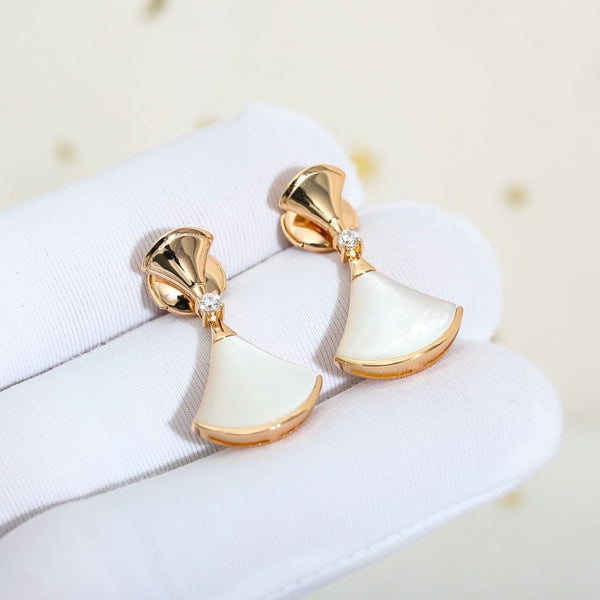 ˇStella JewelryˇDREAM MOP ROSA GOLD OHRRINGE