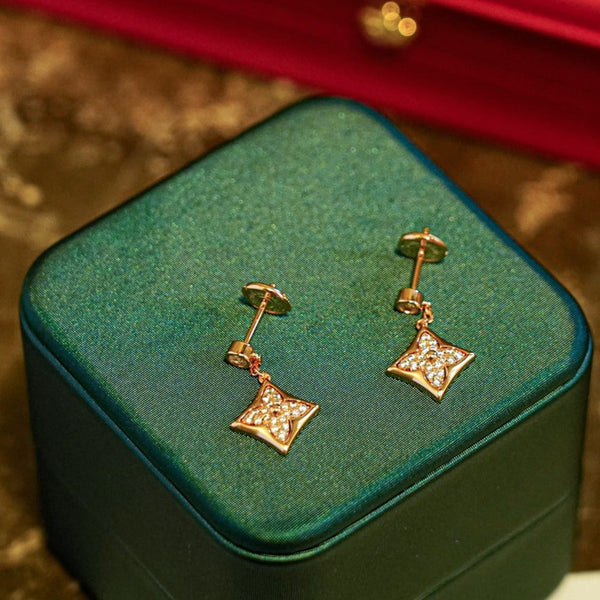 ˇStella JewelryˇSTAR DIAMONDS OHRRINGE GOLD