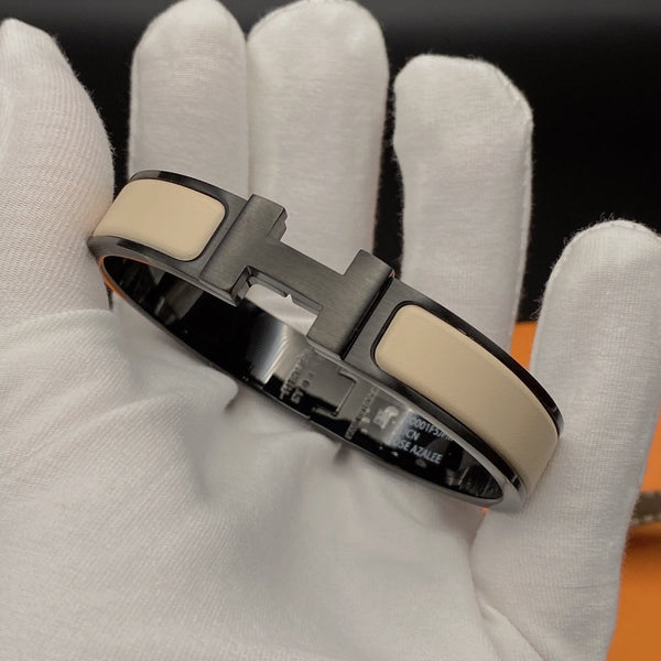 ˇStella JewelryˇH BRACELET 12MM BLACK BEIGE CERAMIC