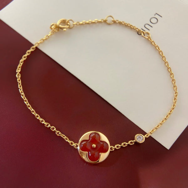 ˇStella JewelryˇSonnenanhänger Karneol Armband