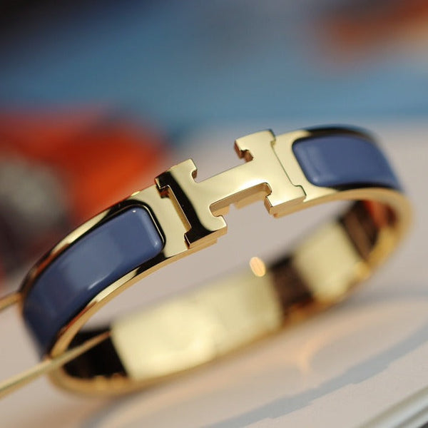 ˇStella JewelryˇH BRACELET 12MM BLUE GRAY