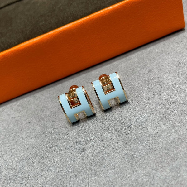 ˇStella JewelryˇPOP H HIMMELBLAU OHRSTECKER