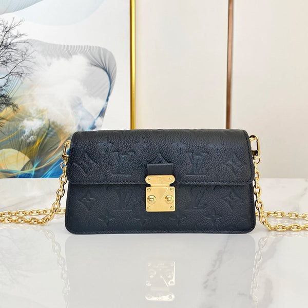 WOC 22 METIS SCHWARZES MONOGRAM EMPREINTE