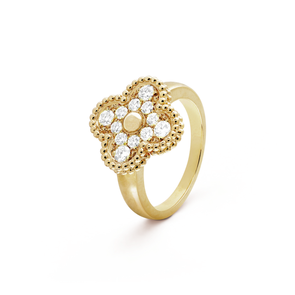 ˇStella JewelryˇCLOVER DIAMOND RING