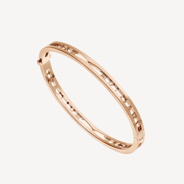 ˇStella JewelryˇZERO 1 SPIRAL LOGO PINK GOLD BRACELET