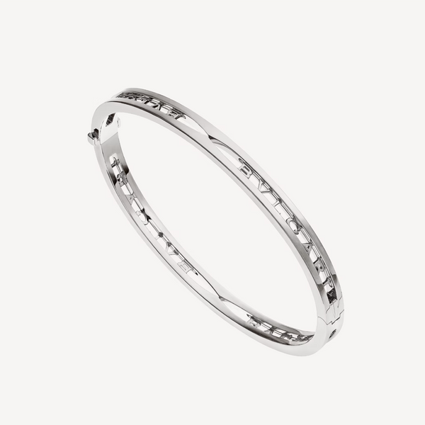ˇStella JewelryˇZERO 1 SPIRAL LOGO SILVER BRACELET