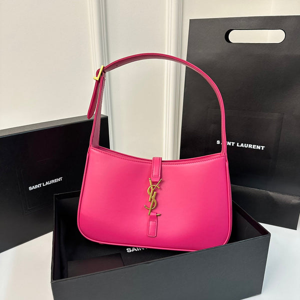LE 5 À 7 TASCHE 24 HELLROSA KALBSLEDER