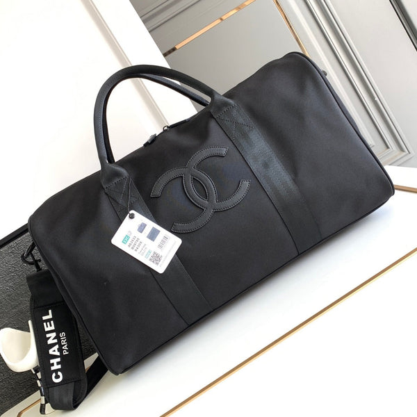 CC REISETASCHE 45 AUS SCHWARZEM CANVAS