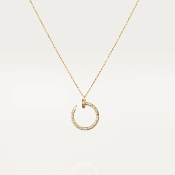 ˇStella JewelryˇJUSTE HALSKETTE GOLD DIAMANTEN 
