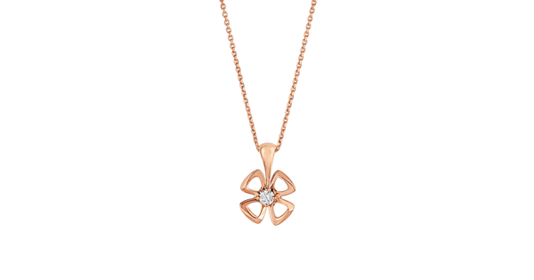 ˇStella JewelryˇFIOREVER NECKLACE DIAMOND CENTER