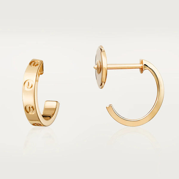 ˇStella JewelryˇLOVE OHRRINGE 2,65MM ROTGOLD 