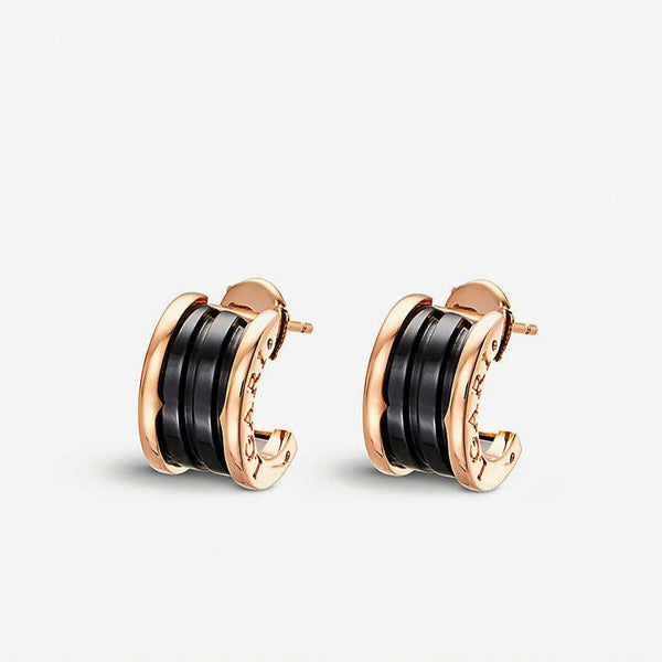 ˇStella JewelryˇZERO 1 PINK GOLD CERAMIC EARRINGS