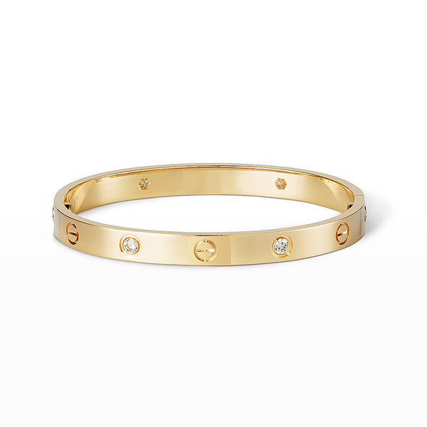 ˇStella JewelryˇLOVE BRACELET 6.1MM 4 DIAMONDS