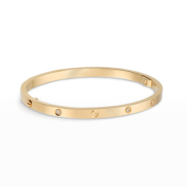 ˇStella JewelryˇLIEBESARMBAND 3,65 MM 6 DIAMANTEN