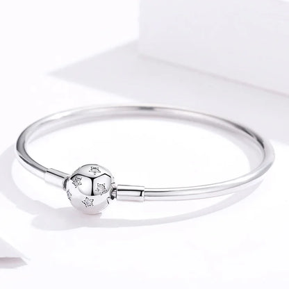 ˇStella JewelryˇSnake Chain Bangle & Bracelet Pave Setting