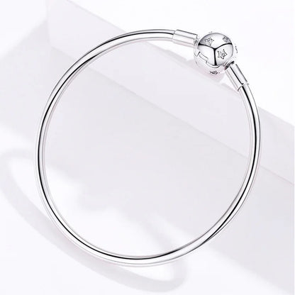 ˇStella JewelryˇSnake Chain Bangle & Bracelet Pave Setting
