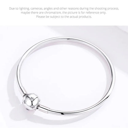 ˇStella JewelryˇSnake Chain Bangle & Bracelet Pave Setting