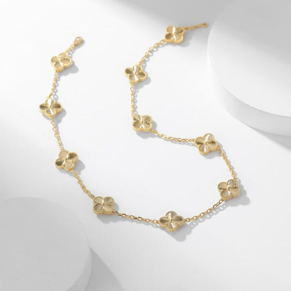 ˇStella JewelryˇCLOVER 10 MOTIFS LASER HALSKETTE