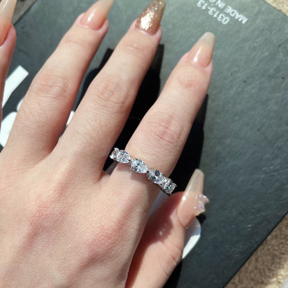 ˇStella JewelryˇExquisite Pear Cut Tennis Ring
