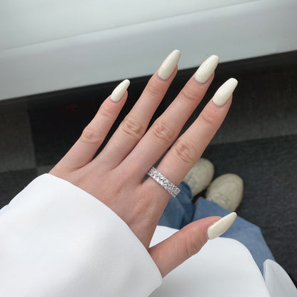 ˇStella JewelryˇSparkling Full Heart Ring