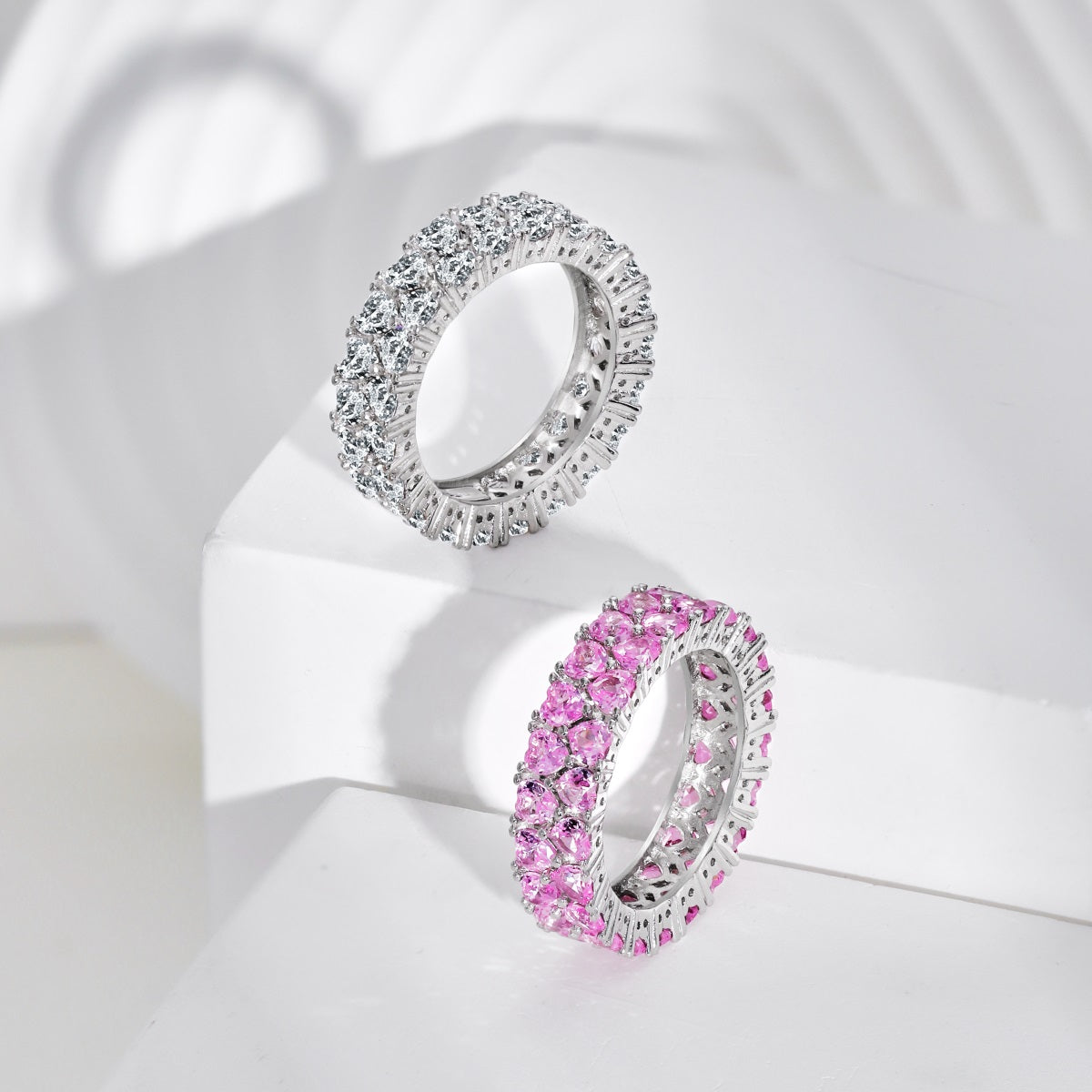 ˇStella JewelryˇSparkling Full Heart Ring