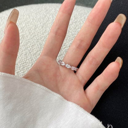 ˇStella JewelryˇExquisite Pear Cut Tennis Ring