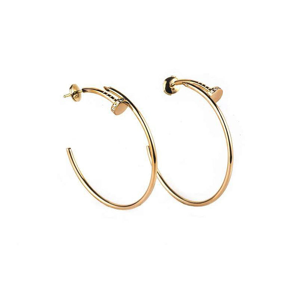 ˇStella JewelryˇJUSTE OHRRINGE GOLD DIAMANTEN 1,8 MM 