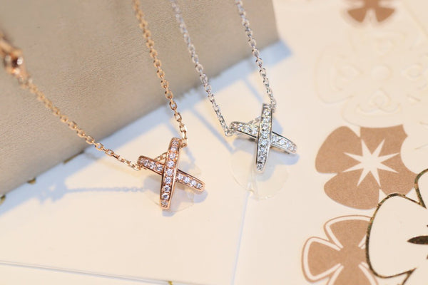 ˇStella JewelryˇJEUX DE DIAMOND NECKLACE