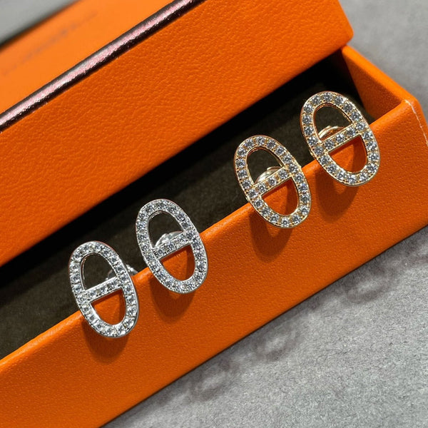 ˇStella JewelryˇHM VOLLMUND-OHRSTECKER MIT SCHWEINENASEN