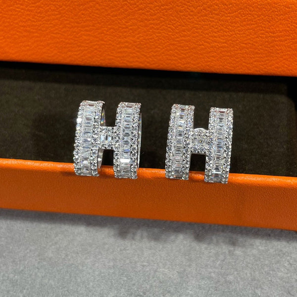 ˇStella JewelryˇH OHRSTECKER MIT SILBERNEN DIAMANTEN