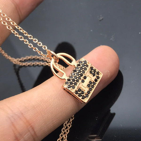 ステラジュエリー HM ネックレス アライバル ブラック ダイヤモンド
