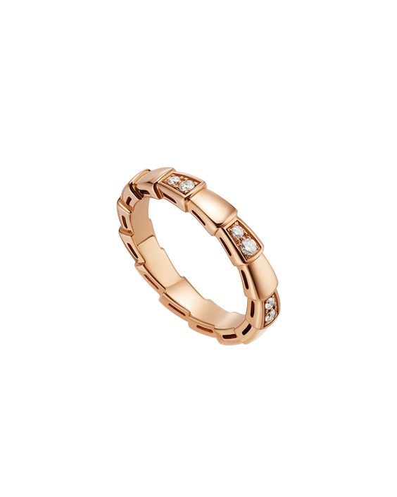 ˇStella JewelryˇSERPENTI RING ROTGOLD 3MM