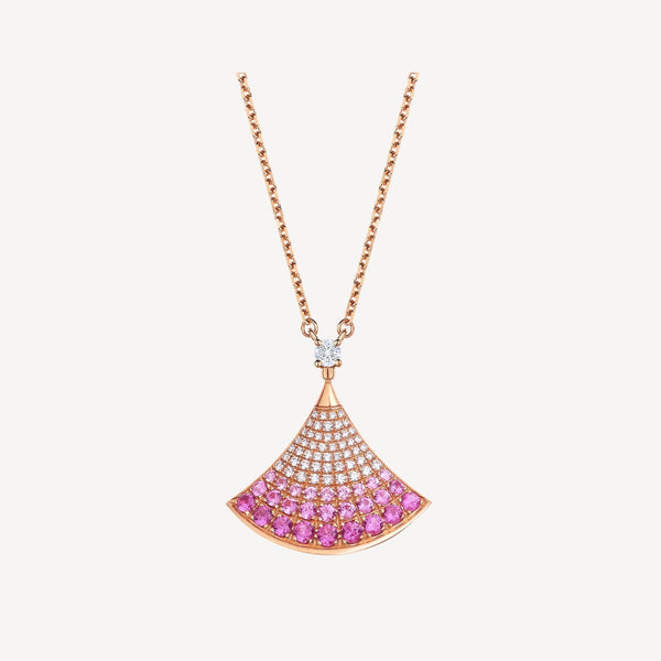 ˇStella JewelryˇDREAM NECKLACE PINK GOLD PINK DIAMOND