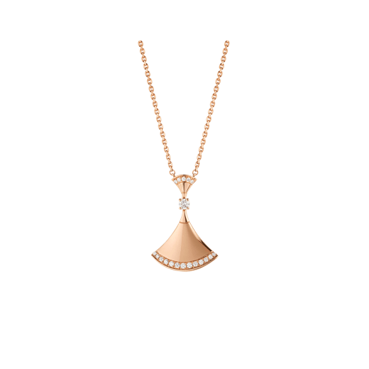 ˇStella JewelryˇDREAM NECKLACE PINK GOLD DIAMOND