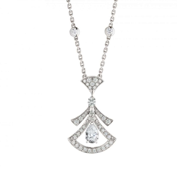ˇStella JewelryˇDREAM NECKLACE WHITE DIAMOND SILVER
