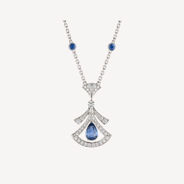 ˇStella JewelryˇDREAM NECKLACE AGATE DIAMOND SILVER