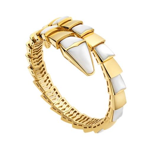 ˇStella JewelryˇSERPENTI ARMBAND MOP GOLD