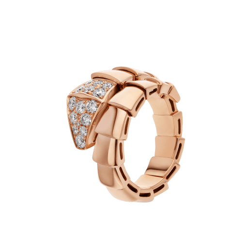 ˇStella JewelryˇSERPENTI RING ROTGOLD DIAMANT