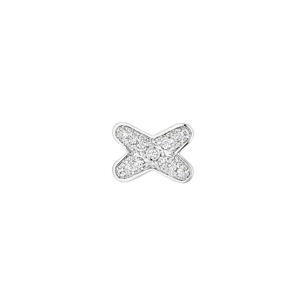 ˇStella JewelryˇJEUX DE SILVER DIAMOND EARRINGS