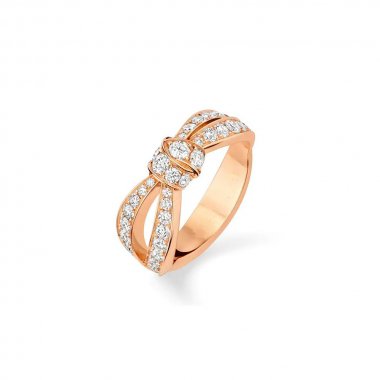 ˇStella JewelryˇLIENS ROSE GOLD DIAMOND RING