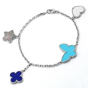 ˇStella JewelryˇLUCKY SPRING BRACELET 4 MOTIF