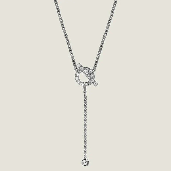 ˇStella JewelryˇFINESSE SILBERNE DIAMANT-HALSKETTE