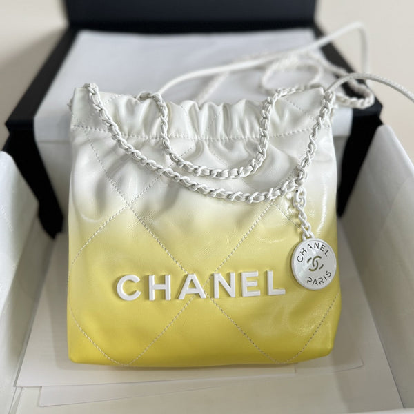 CC HOBO MINI 20CM GELB WEISS LAMMLEDER