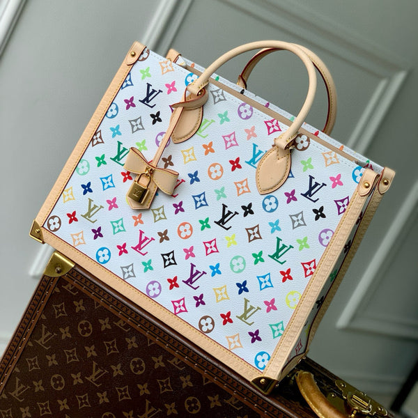 ONTHEGO MM BAG 35 AUS MEHRFARBIGEM MONOGRAMM-CANVAS