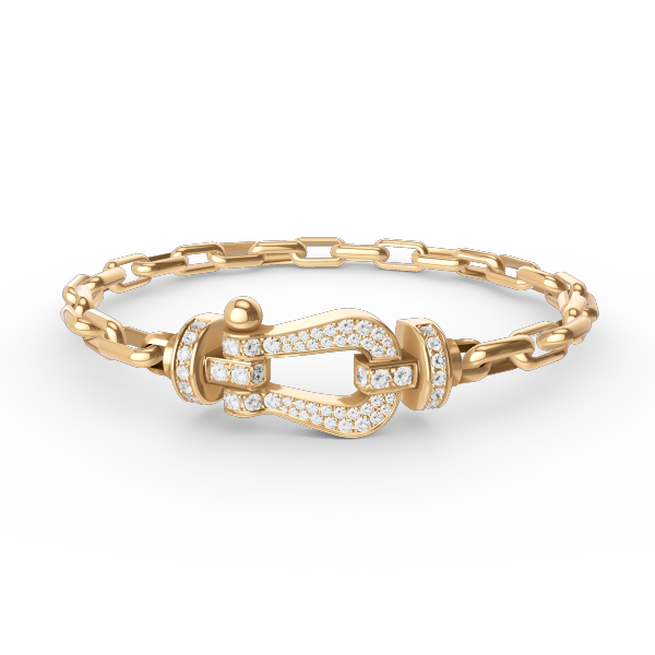 ˇStella JewelryˇFORCE LARGE HORSESHOE CLASP  METAL BRACELET