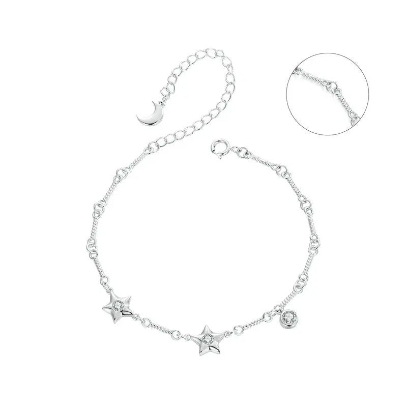 ˇStella JewelryˇAdjustable LengthCharm Chain Bracelet Gift