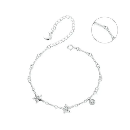 ˇStella JewelryˇAdjustable LengthCharm Chain Bracelet Gift