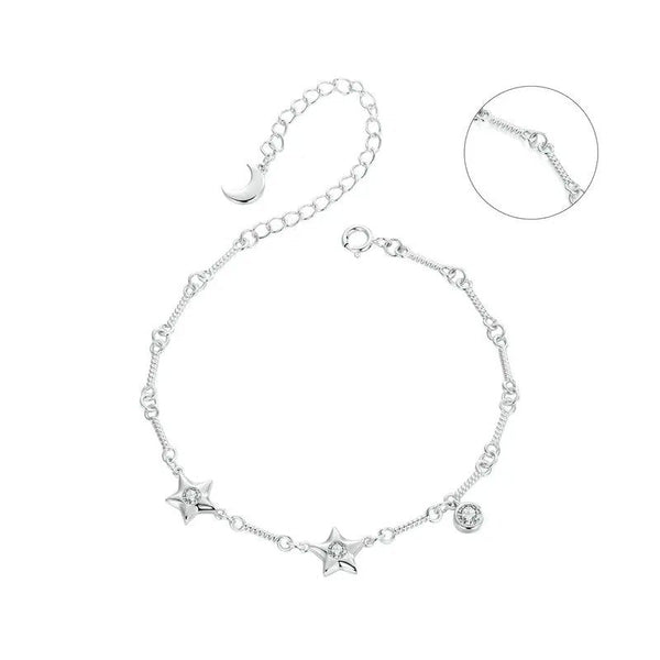 ˇStella JewelryˇVerstellbare LängeCharm-Kettenarmband Geschenk