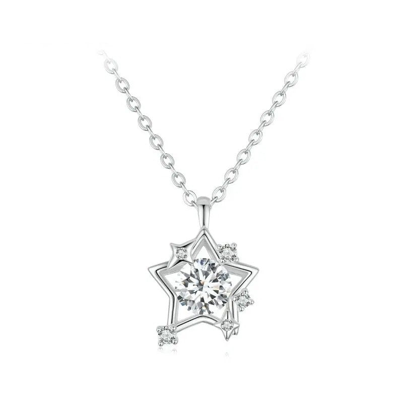 ˇStella JewelryˇShiny Star Pendant Necklace